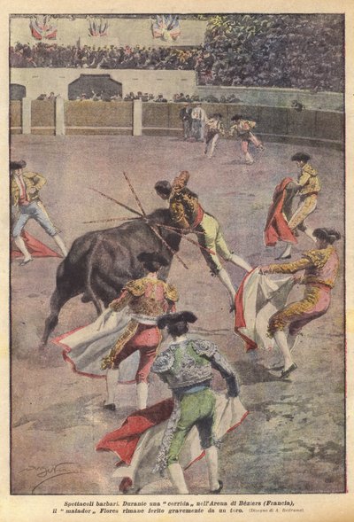 Barbaric spectacles by Achille Beltrame