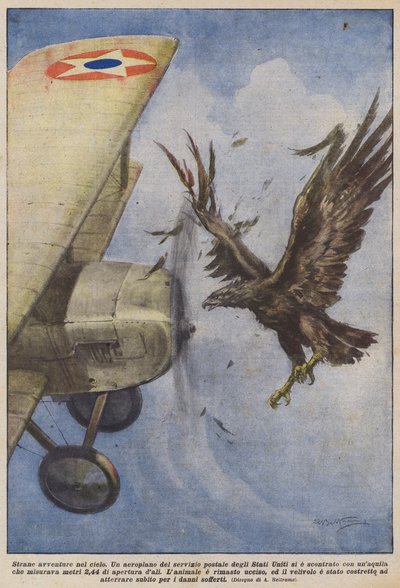 Strange Adventures in the Sky by Achille Beltrame