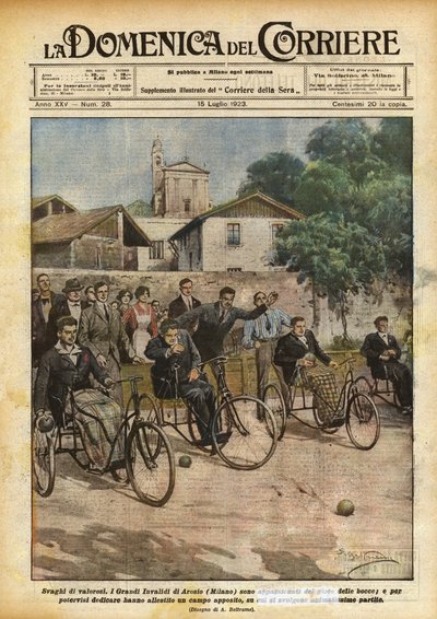 The Amusements of the Brave by Achille Beltrame