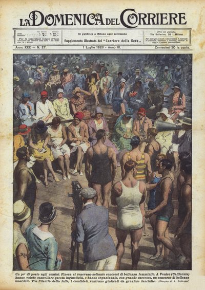 A Little Room for Men by Achille Beltrame