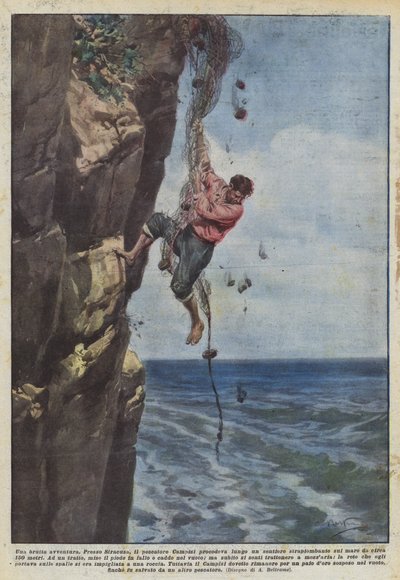 A Bad Adventure by Achille Beltrame