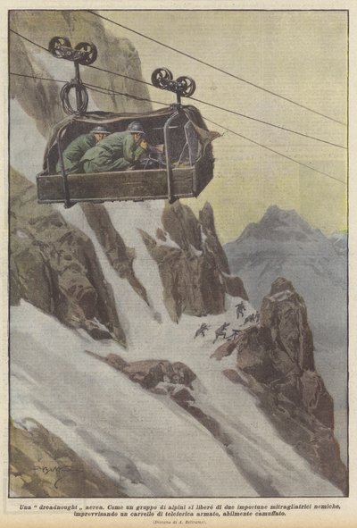 An Aerial Dreadnought by Achille Beltrame