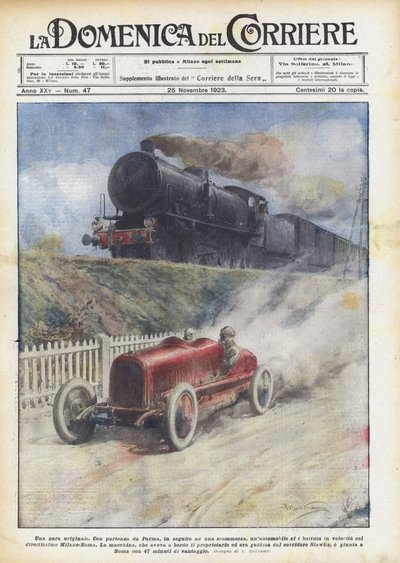 An Original Race by Achille Beltrame
