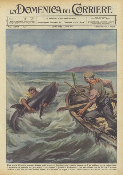 A New Kind of Fishing by Achille Beltrame