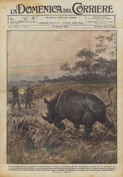 A Big Game Hunting Adventure in Africa by Achille Beltrame