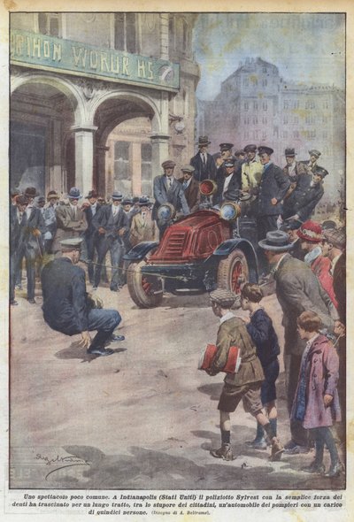 An Uncommon Spectacle by Achille Beltrame