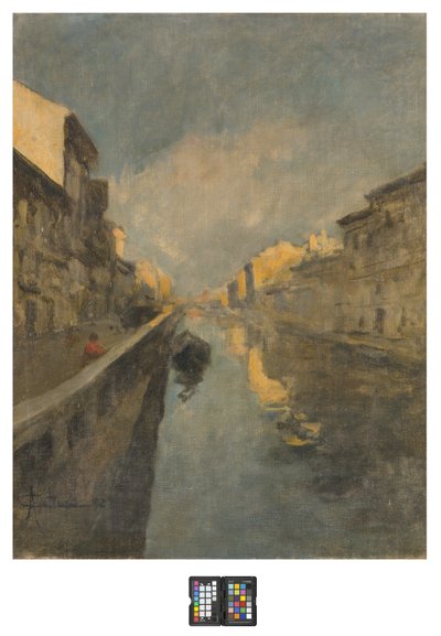 Naviglio by Achille Cattaneo
