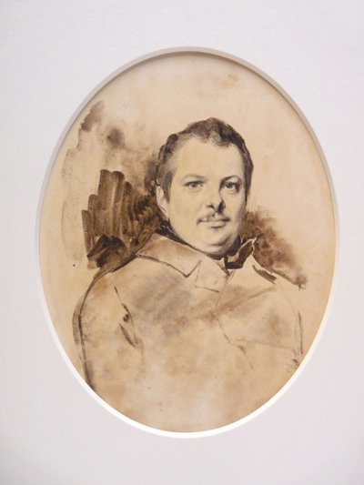 Portrait of Honoré de Balzac by Achille Devéria
