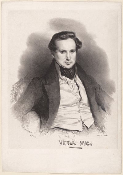 Victor Hugo by Achille Devéria