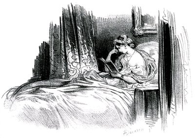 Madame Bovary for the novel by Gustave Flaubert by Achille Devéria