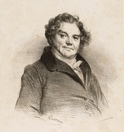 Portrait of Eugène François Vidocq by Achille Devéria