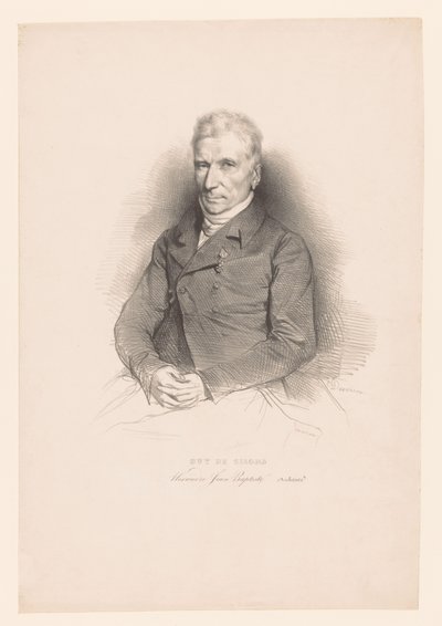 Portrait of Alexandre-Jean-Baptiste-Guy de Gisors by Achille Devéria