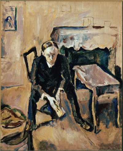 Portrait of french writer Fernand Fleuret by Achille Emile Othon Friesz