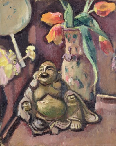 Still Life with a Statuette of Buddha by Achille Emile Othon Friesz