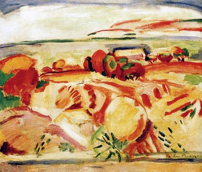 The Bay of Cassis, France, c.1906 by Achille Emile Othon Friesz