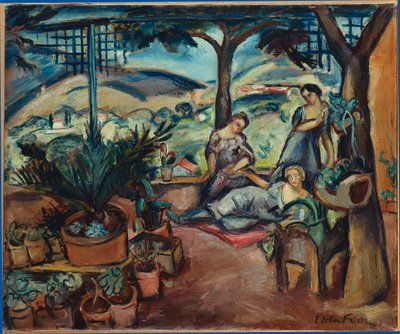 Women on the Terrace by Achille Emile Othon Friesz