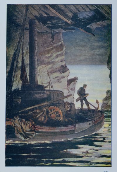 Illustration from Les Travailleurs de la Mer by Victor Hugo by Achille Granchi Taylor