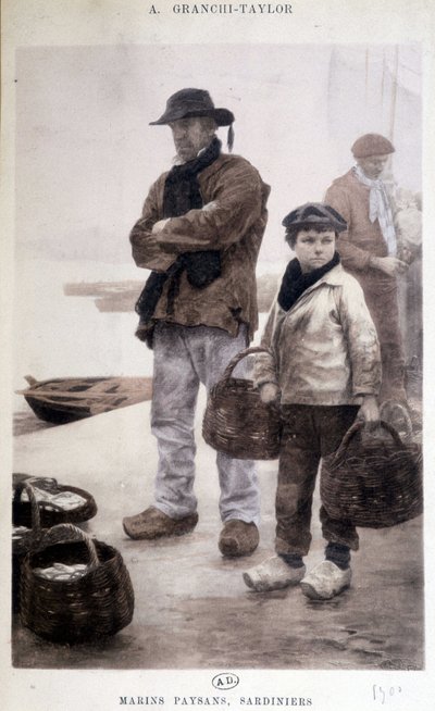 Sardinian peasant sailors by Granchi-Taylor by Achille Granchi Taylor