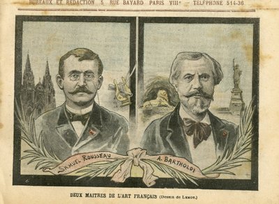 Illustration in Le Pelerin by Achille Lemot