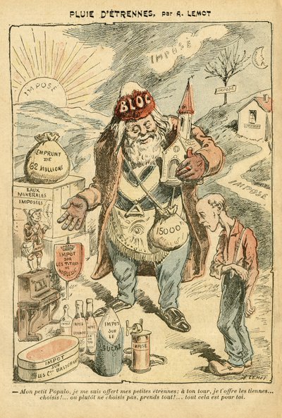 Illustration by Achille Lemot in Le Pelerin by Achille Lemot