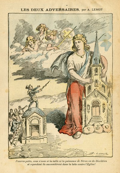 The Two Adversaries by Achille Lemot
