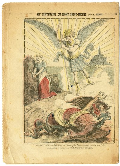 Illustration of Achille Lemot (1846-1909) in Le Pelerin by Achille Lemot
