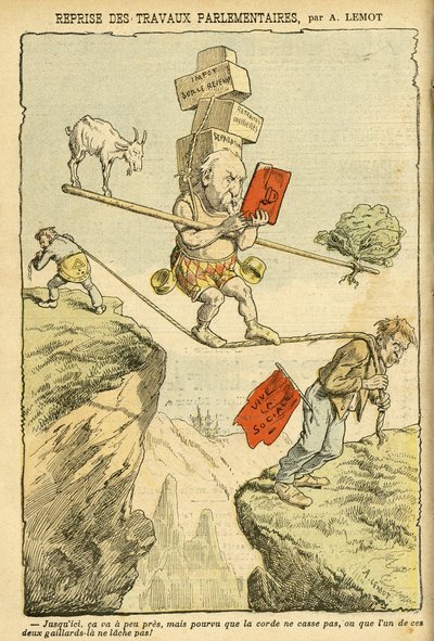 Illustration of Achille Lemot in Le Pelerin by Achille Lemot