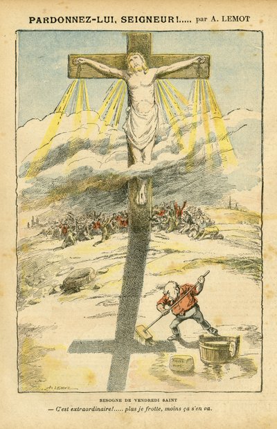 Illustration of Achille Lemot in Le Pelerin by Achille Lemot