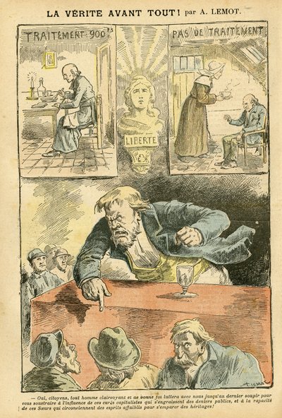 Illustration of Achille Lemot in Le Pelerin by Achille Lemot