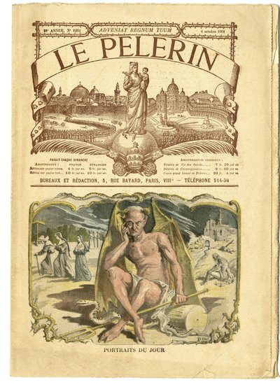 Illustration in Le Pelerin by Achille Lemot