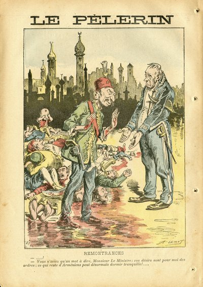Illustration in Le Pelerin by Achille Lemot