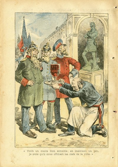 Illustration in Le Pelerin by Achille Lemot