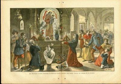 Illustration of Achille Lemot in Le Pelerin by Achille Lemot