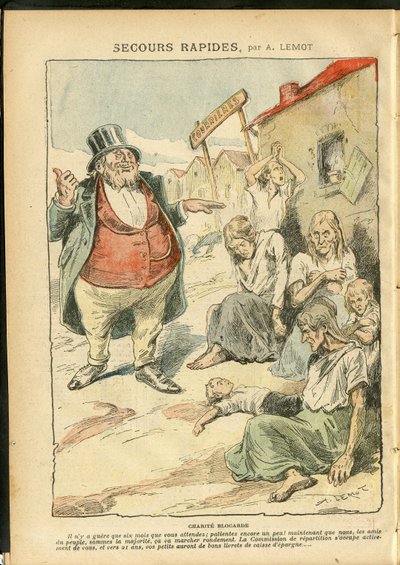 Illustration of Achille Lemot in Le Pelerin by Achille Lemot