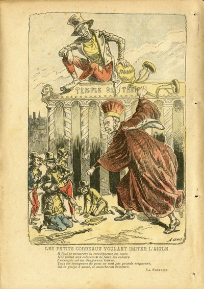Illustration in Le Pelerin by Achille Lemot