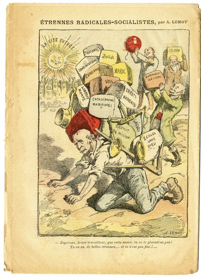 Illustration in Le Pelerin, 03/01/09 by Achille Lemot