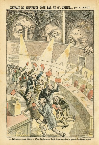 Extract from the Manifesto Vote by the Great Orient by Achille Lemot