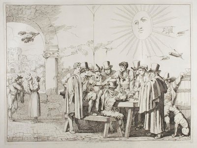 The Pasatella Game by Achille Pinelli