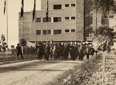 Inauguration of the buildings of the Royal Airport 