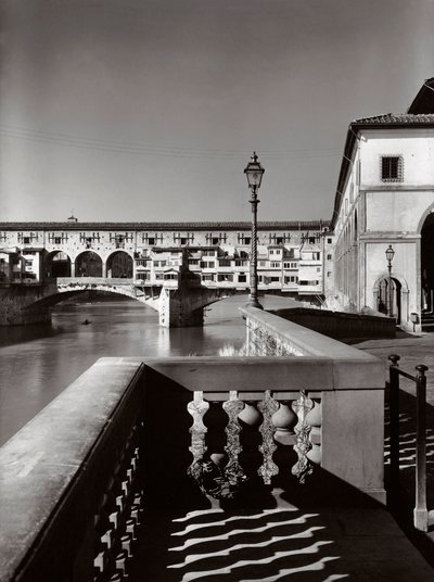 Ponte Vecchio, Florence, Italy, c.1955 by Achille Villani