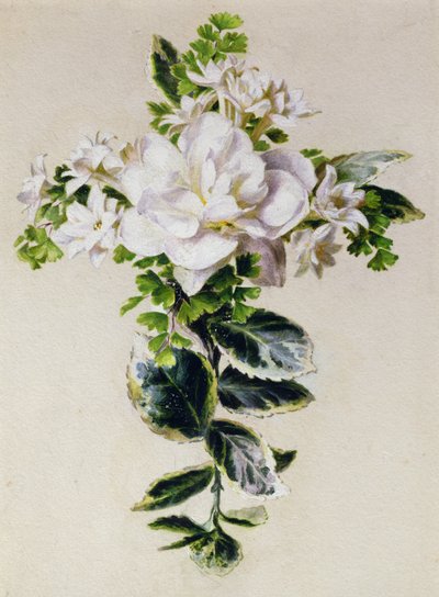 A Floral Cross by Ada Hanbury