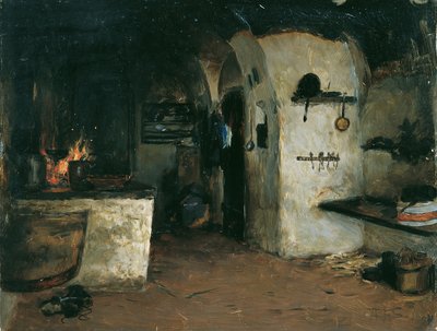 Smoke Kitchen by Adalbert Franz Seligmann