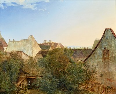View over Viennese Suburban Houses (Beatrixgasse) by Adalbert Stifter