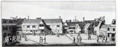 South View of Arundel House in London, etched by Wenceslaus Hollar and published in 1792 by Adam Alexius Bierling