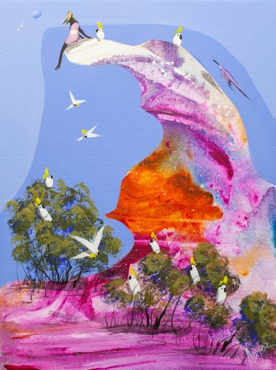Colorful Cockatoo Roost by Adam Bogusz