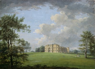 Highcliffe, Near Christchurch, from the Park, with a Group of Figures by Adam Callander