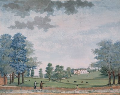 The Great House and Park at Chawton by Adam Callander