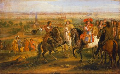 Capture of Lille by Louis XIV, August 28 by Adam Frans van der Meulen