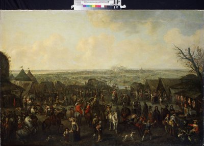 The Siege of a Town by Adam Frans van der Meulen