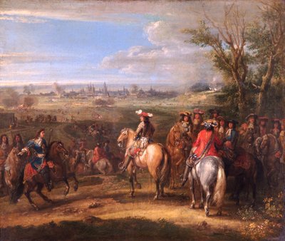 Louis XIV at a Siege, c.1678 by Adam Frans van der Meulen